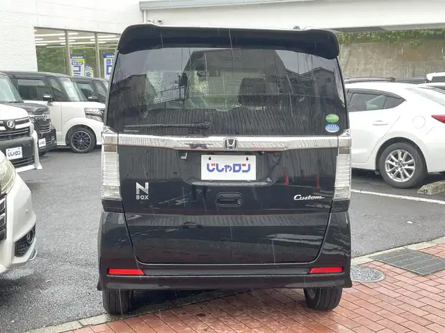 ホンダ Ｎ ＢＯＸ G ターボ SSパッケージ 福岡県 2014(平26)年 8.8万km スマートブラック (株)IDOMが運営する【じしゃロン八幡西店】の自社ローン専用車両になります。こちらは現金またはオートローンご利用時の価格です。自社ローンご希望の方は別途その旨お申付け下さい/スマートキー/純正メモリナビ /Bluetooth/ワンセグ/バックカメラ/両側パワースライドドア/クルーズコントロール/ウィンカーミラー/ETC/HID/オートライト