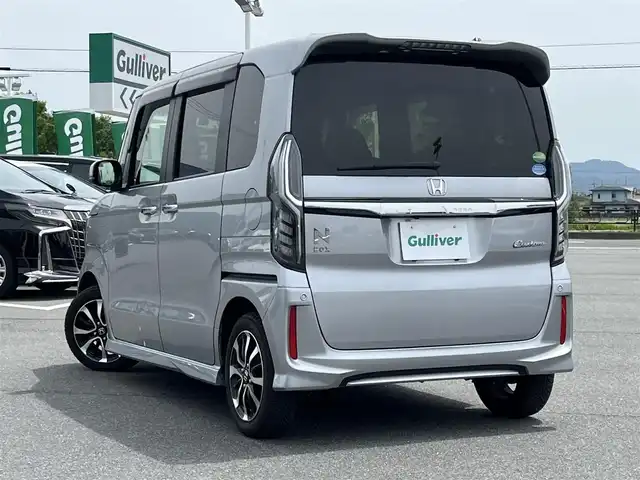 ホンダ Ｎ ＢＯＸ カスタム G L ホンダセンシング 奈良県 2018(平30)年 5万km ルナシルバーM 純正ナビ　/フルセグＴＶ　/バックカメラ　/純正ドライブレコーダー　/ビルトインＥＴＣ　/追従型クルーズコントロール　/パワースライドドア　/ホンダセンシング　/ＬＥＤヘッドライト　/スマートキー　/Ｂｌｕｅｔｏｏｔｈ/CD/DVD/SD/USB/iPod/AUX/クリアランスソナー