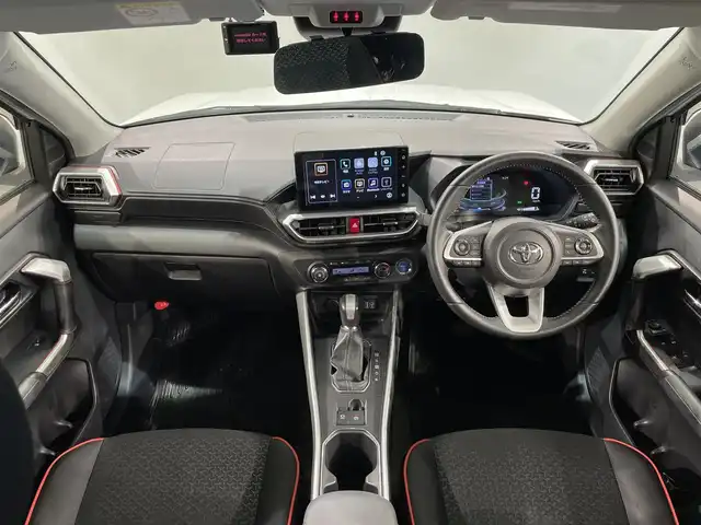 トヨタ ライズ Z 愛知県 2022(令4)年 4万km ブラックマイカメタリック/シャイニングホワイトパール 純正９型ディスプレイオーディオ　/（Bluetooth/フルセグTV/CarPlay/iPod)/パノラマミックビューモニター　/スマートアシスト　/　　-レーダークルーズコントロール　/　　-衝突軽減ブレーキ　/　　-車線逸脱警報/　　-先行車発進お知らせ/　　-オートハイビーム/　　-コーナーセンサー/　　-標識認識機能/ビルトインＥＴＣ　/シートヒーター　/ドライブレコーダー　/ＬＥＤヘッドライト/フォグランプ/オートブレーキホールド機能