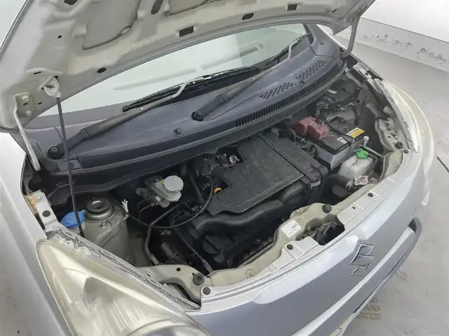 スズキ アルト F 滋賀県 2012(平24)年 12.3万km シルキーシルバーメタリック 純正オーディオ/CD再生可能/FM/AM/ビルトインETC/社外13インチAW/禁煙車/HIDヘッドライト/リモコンキー　/取扱説明書