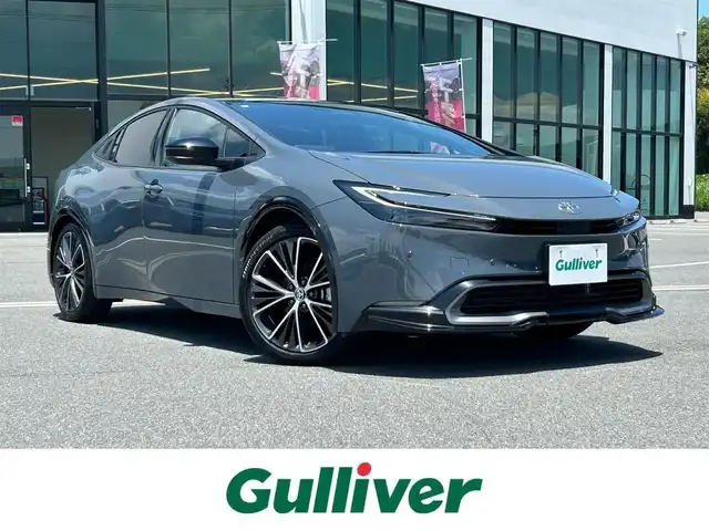 トヨタ プリウス Z 奈良県 2023(令5)年 4万km グレー ＧＲフロント/テールスポイラー　/１２，３型ナビ　/デジタルインナーミラー /パノラマルーフ /BSM /前席ベンチレーション /ワイヤレス充電 /ステアリングヒーター /ビルトインETC /AC100V