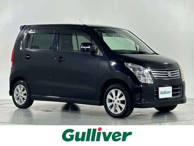 スズキ ワゴンＲ FX－LTD 佐賀県 2012(平24)年 7.8万km ブルーイッシュブラックパール3 社外7インチナビ/フルセグTV/CD/DVD/AM/FM/SD/スマートキー/ドアバイザー/純正14インチアルミホイール/フロアマット/オートエアコン/ABS