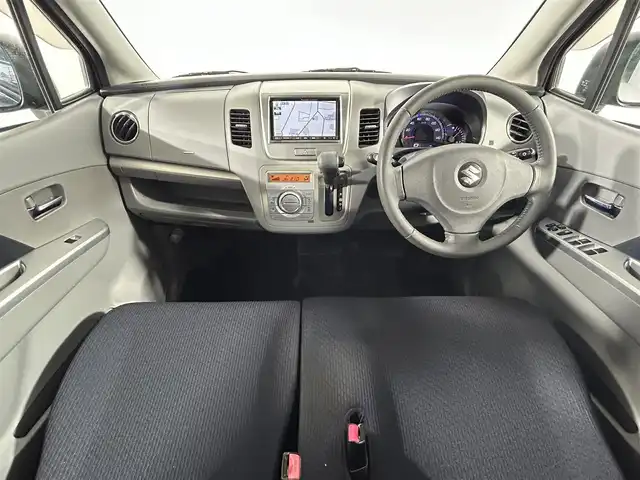 スズキ ワゴンＲ FX－LTD 佐賀県 2012(平24)年 7.8万km ブルーイッシュブラックパール3 社外7インチナビ/フルセグTV/CD/DVD/AM/FM/SD/スマートキー/ドアバイザー/純正14インチアルミホイール/フロアマット/オートエアコン/ABS