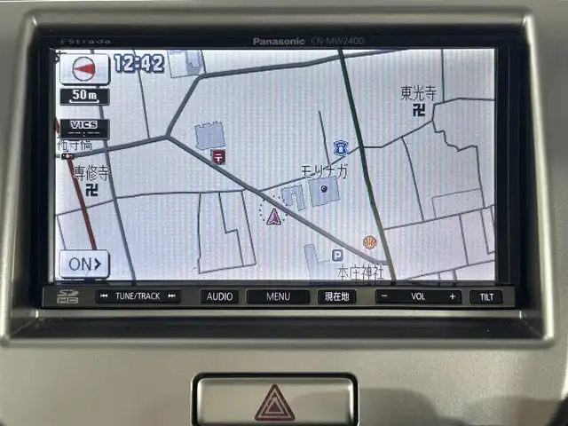 スズキ ワゴンＲ FX－LTD 佐賀県 2012(平24)年 7.8万km ブルーイッシュブラックパール3 社外7インチナビ/フルセグTV/CD/DVD/AM/FM/SD/スマートキー/ドアバイザー/純正14インチアルミホイール/フロアマット/オートエアコン/ABS