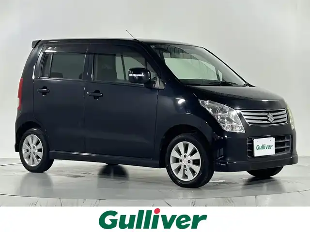 スズキ ワゴンＲ FX－LTD 佐賀県 2012(平24)年 7.8万km ブルーイッシュブラックパール3 社外7インチナビ/フルセグTV/CD/DVD/AM/FM/SD/スマートキー/ドアバイザー/純正14インチアルミホイール/フロアマット/オートエアコン/ABS