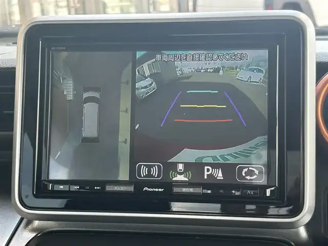 スズキ スペーシア ギア HYBRID XZターボ 福島県 2020(令2)年 4.2万km フェニックスレッドパール/ガンメタリック2トーンルーフ ４WD/純正ナビ/(CD/DVD/USB/BT/AM/FM)/両側パワースライドドア/全方位カメラ/LEDヘッドライト/衝突軽減ブレーキ/車線逸脱防止システム/クルーズコントロール/前席シートヒーター/ルーフレール/パドルシフト/ステアリングスイッチ/プッシュスタート/アイドリングストップ/ビルトインETC/リアサーキュレーター/純正フロアマット/純正ドアバイザー