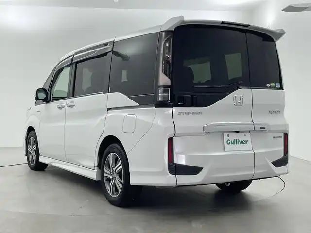 ホンダ ステップワゴン スパーダ ハイブリッド G EX ホンダセンシング 福井県 2019(平31)年 6.9万km プラチナホワイトパール 純正ナビ/CD/DVD/Bluetooth/フルセグ/両側パワースライドドア/ホンダセンシング/・衝突軽減ブレーキ/・誤発進抑制機能/・歩行者事故軽減ステアリング/・路外逸脱抑制機能/・アダプティブクルーズコントロール/バックカメラ/ETC/シートヒーター/ドアバイザー/プッシュスタート