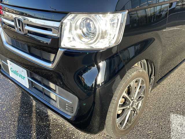 ホンダ Ｎ ＢＯＸ L ターボ 新潟県 2021(令3)年 3.1万km クリスタルブラックパール ホンダセンシング/社外SDナビ/フルセグＴＶ・Bluetooth接続/バックカメラ/コーナーセンサー前後/両側パワースライドドア/革巻きスイッチ付きステアリング/パドルシフト/レーダークルーズコントロール/レーンキープ/ＬＥＤヘッドライト/ウインカーミラー/運転席シートヒーター/ドアバイザー/エンジンスターター/ETC/社外アルミホイール/プッシュスタート