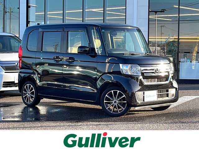 ホンダ Ｎ ＢＯＸ L ターボ 新潟県 2021(令3)年 3.1万km クリスタルブラックパール ホンダセンシング/社外SDナビ/フルセグＴＶ・Bluetooth接続/バックカメラ/コーナーセンサー前後/両側パワースライドドア/革巻きスイッチ付きステアリング/パドルシフト/レーダークルーズコントロール/レーンキープ/ＬＥＤヘッドライト/ウインカーミラー/運転席シートヒーター/ドアバイザー/エンジンスターター/ETC/社外アルミホイール/プッシュスタート