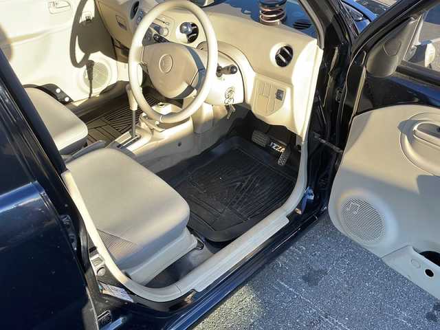 ダイハツ エッセ D 道東・釧路十勝 2007(平19)年 9.6万km ブラックマイカ 純正オーディオ　/ＣＤ再生　/社外１３インチアルミホイール　/社外フロアマット