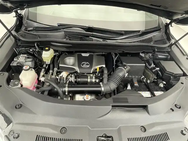 レクサス ＲＸ 300 Fスポーツ 滋賀県 2020(令2)年 5.8万km グラファイトブラックガラスフレーク 純正12.3インチナビ/【Bluetooth/CD/DVD/Blu-ray/フルセグTV】/赤レザーシート/全方位カメラ/追従クルーズコントロール/ブラインドスポットモニター/レーンディパーチャーアラート/衝突軽減ブレーキ/三眼LEDヘッドライト/オートマチックハイビーム/D/Nパワーシート/D/Nシートヒーター/D/Nシートベンチレーション/パワーバックドア/ビルトインETC2.0/ヘッドアップディスプレイ/ステアリングヒーター/電動パーキングブレーキ/オートブレーキホールド/シートポジションメモリ/プッシュスタート/スマートキー/ステアリングリモコン