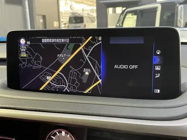 レクサス ＲＸ 300 Fスポーツ 滋賀県 2020(令2)年 5.8万km グラファイトブラックガラスフレーク 純正12.3インチナビ/【Bluetooth/CD/DVD/Blu-ray/フルセグTV】/赤レザーシート/全方位カメラ/追従クルーズコントロール/ブラインドスポットモニター/レーンディパーチャーアラート/衝突軽減ブレーキ/三眼LEDヘッドライト/オートマチックハイビーム/D/Nパワーシート/D/Nシートヒーター/D/Nシートベンチレーション/パワーバックドア/ビルトインETC2.0/ヘッドアップディスプレイ/ステアリングヒーター/電動パーキングブレーキ/オートブレーキホールド/シートポジションメモリ/プッシュスタート/スマートキー/ステアリングリモコン