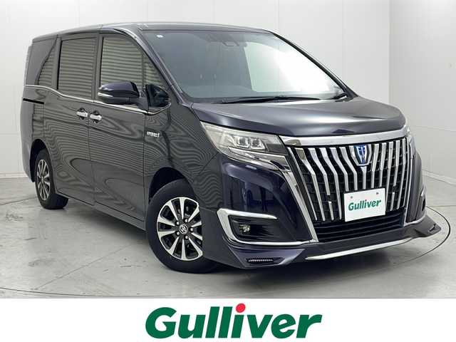 トヨタ エスクァイア ハイブリッド Gi 茨城県 2019(平31)年 4.3万km スパークリングブラックパールクリスタルシャイン 純正ナビ/フルセグTV/バックカメラ/ETC/ドライブレコーダー/クルーズコントロール/両側パワースライドドア/シートヒーター/純正15インチアルミホイール/コーナーセンサー/衝突軽減ブレーキ/横滑り防止装置/LEDヘッドライト