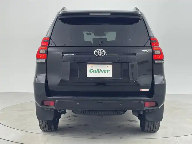 トヨタ ランドクルーザー プラド TX Lパッケージ マットブラED 熊本県 2023(令5)年 4.3万km ブラック サンルーフ/社外9型ナビ/・フルセグTV/CD/DVD/SD/BT/後席モニター/トヨタセーフティセンス/・プリクラッシュセーフティ/・レーンディパーチャアラート/・ロードサインアシスト/・クリアランスソナー/・先行車発進知らせ/レーダークルーズコントロール/オートマチックハイビーム/黒革シート/・D/Nパワーシート/・D/Nシートヒーター/・D/Nシートクーラー/前後ドライブレコーダー/ビルトインETC/オートライト/LEDヘッドライト/フォグランプ/ルーフレール