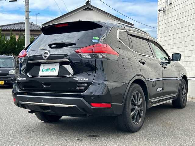日産 エクストレイル ハイブリッド 20Xi 山形県 2021(令3)年 7.5万km ダイヤモンドブラック ４WD/純正9インチSDナビ/フルセグTV/AM/FM/AUX//DVD/Blu-ray再生/Bluetooth接続/プロパイロット/アラウンドビューモニター/バックカメラ/サイドカメラ/フロントカメラ/衝突軽減ブレーキ/コーナーセンサー/横滑り防止装置/デジタルインナーミラー/パワーバックドア/ルーフレール/スタッドレスタイヤ積載/LEDヘッドライト/オートライト/オートマチックハイビーム/レザーシート/シートヒーター/ETC車載器/純正フロアマット/純正ドアバイザー/17インチ純正AW