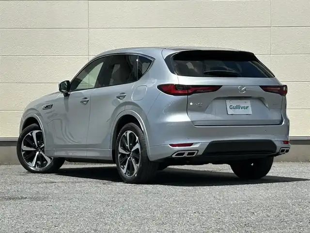 マツダ ＣＸ－６０ XD HV エクスクルーシブモダン 茨城県 2022(令4)年 1.4万km ソニックシルバーM 純正ナビ/革巻きステアリング/全方位カメラ/レーダークルーズコントロール/ヘッドアップディスプレイ/BSM/ホワイトレザーシート/パワーバックドア/メモリーパワーシート/前後シートヒーター/ベンチレーション/ステアリングヒーター/オートハイビーム/オートワイパー/HDMI/ETC/LEDヘッドライト