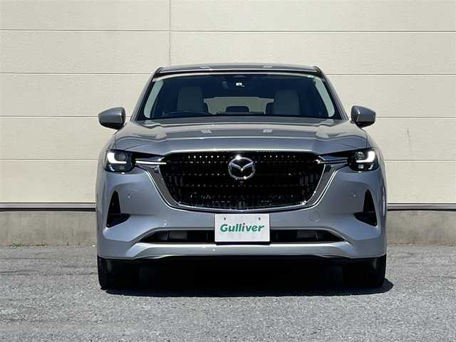 マツダ ＣＸ－６０ XD HV エクスクルーシブモダン 茨城県 2022(令4)年 1.4万km ソニックシルバーM 純正ナビ/革巻きステアリング/全方位カメラ/レーダークルーズコントロール/ヘッドアップディスプレイ/BSM/ホワイトレザーシート/パワーバックドア/メモリーパワーシート/前後シートヒーター/ベンチレーション/ステアリングヒーター/オートハイビーム/オートワイパー/HDMI/ETC/LEDヘッドライト