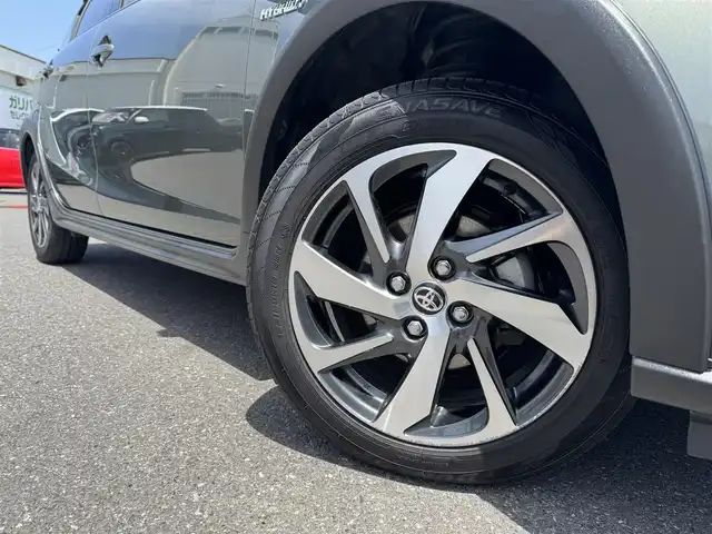 トヨタ アクア クロスオーバー グラム 千葉県 2018(平30)年 3.5万km オリーブマイカM トヨタセーフティセンス/衝突軽減ブレーキ/レーンキープアシスト/オートハイビーム/社外SDナビ/ワンセグTV/バックカメラ/コーナーセンサー/スマートキー