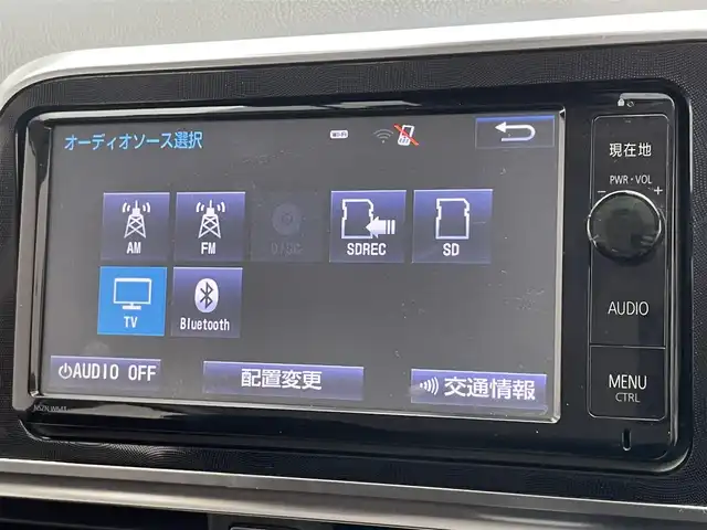トヨタ シエンタ ハイブリッド G 愛知県 2015(平27)年 7.6万km コバルトブルーメタリック 純正ナビ　フルセグＴＶ　後席モニター　オートハイビーム　ＬＥＤオートライト　両側パワースライドドア　バックカメラ　シートヒーター　純正ＯＰ１６インチアルミ　衝突軽減装置　車線逸脱　フォグランプ　禁煙車