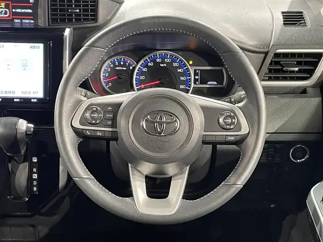 トヨタ ルーミー カスタムG－T 愛知県 2021(令3)年 2.2万km プラムブラウンパールクリスタルシャイン 純正9インチナビ/（Bluetooth/AM/FM/SDナビ/フルセグTV）/両側電動スライドドア/レーダークルーズコントロール/衝突軽減ブレーキ/バックモニター/ETC/LEDオートライト/純正15インチAW/スマートキー/コーナーセンサー/プッシュスタートボタン/後席サンシェード/USB接続