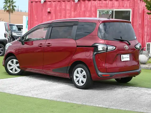 トヨタ シエンタ G 千葉県 2020(令2)年 1.9万km センシュアルレッドマイカ ワンオーナー/Toyota Safety Sense/・プリクラッシュセーフティ/・レーンディパーチャーアラート/・オートハイビーム/両側パワースライドドア/社外メモリーナビ/地デジTV/【DVD/CD再生機能　Bluetooth接続】/バックカメラ/ドライブレコーダー（前後撮影）【TZ-D205W】/革巻きステアリング/ステアリングスイッチ/ETC/LEDヘッドライト/スマートキー