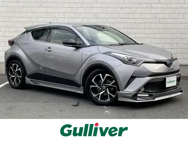 トヨタ Ｃ－ＨＲ G 愛知県 2017(平29)年 8.7万km メタルストリームM TRDフルエアロ車/・イクリプスメモリーナビ/・フルセグテレビ/・CD/DVD再生機能/・ミュージックサーバー(SD録音)/・Bluetooth/USB接続機能/・バックカメラ/・ETC/・ドライブレコーダー/・合成皮革シート/・シートヒーター(運転席・助手席）/・純正18インチアルミホイール/・純正LEDヘッドライト/・オートマチックハイビーム/・衝突軽減ブレーキ/・レーンキープアシスト/・ブラインドスポットモニター/・電動パーキングブレーキ/・ブレーキホールド/・アダプティブクルーズコントロール/・TRDプッシュスタート/・カーメイトドリンクホルダー