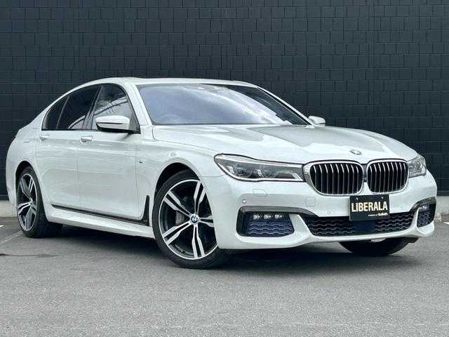 ＢＭＷ ７４０ｉ Mスポーツ 埼玉県 2017(平29)年 5万km ミネラルホワイト 茶革/前席ベンチレーションシート/前後席シートヒーター/前席マッサージシート/サンルーフ/ソフトクローズドア/ＬＥＤレーザーヘッドライト/オートトランク/全方位カメラ/アダプティブクルーズコントロール
