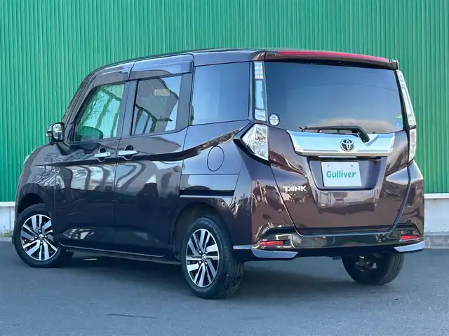 トヨタ タンク カスタムG S 宮城県 2018(平30)年 4.3万km プラムブラウンパールクリスタルシャイン スマートアシスト2/・衝突回避支援ブレーキ機能/・衝突警報機能/・車線逸脱警報機能/・誤発進抑制制御機能/・先行車発進お知らせ機能/純正ナビ（NSCD-W66）/・CD/Bluetooth/ワンセグTV/バックカメラ/ビルトインETC/両側パワースライドドア/革巻きステアリング/ステアリングスイッチ/クルーズコントロール/LEDヘッドランプ/オートライト/スマートキー＆プッシュスタート/スペアキー/電動格納ミラー/純正14インチAW/フロアマット/ドアバイザー/Wエアバッグ