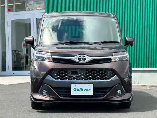 トヨタ タンク カスタムG S 宮城県 2018(平30)年 4.3万km プラムブラウンパールクリスタルシャイン スマートアシスト2/・衝突回避支援ブレーキ機能/・衝突警報機能/・車線逸脱警報機能/・誤発進抑制制御機能/・先行車発進お知らせ機能/純正ナビ（NSCD-W66）/・CD/Bluetooth/ワンセグTV/バックカメラ/ビルトインETC/両側パワースライドドア/革巻きステアリング/ステアリングスイッチ/クルーズコントロール/LEDヘッドランプ/オートライト/スマートキー＆プッシュスタート/スペアキー/電動格納ミラー/純正14インチAW/フロアマット/ドアバイザー/Wエアバッグ