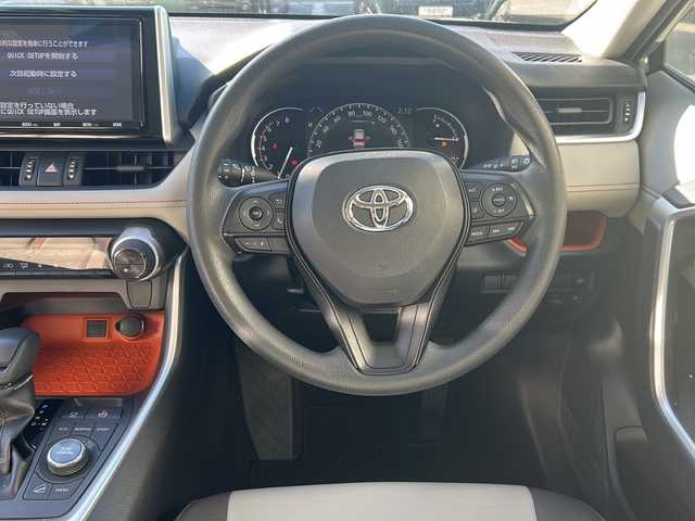 トヨタ ＲＡＶ４ アドベンチャー 京都府 2019(令1)年 1.3万km アッシュグレーメタリック/アーバンカーキ 純正9incナビ(フルセグ/DVD再生/Bluetooth)/ バックカメラ/ ETC /革シート /パワーシート/ 衝突軽減/ レーダークルコン /クリアランスソナー/ トヨタセーフティセンス /ドラレコ/ ４WD