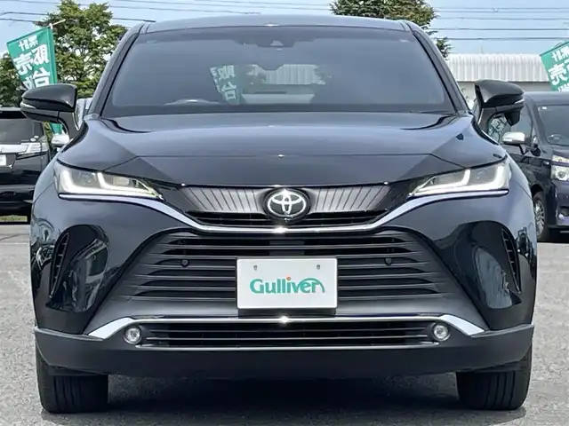 トヨタ ハリアー G レザーパッケージ 道央・札幌 2020(令2)年 5.9万km プレシャスブラックパール ４WD/寒冷地仕様/純正メーカーOPナビ/AM/FM/BT/トヨタセーフティセンス/プリクラッシュセーフティ/横滑り防止装置/レーダークルーズコントロール/パーキングアシスト/レーンキープアシスト/クリアランスソナー/ブラインドスポットモニター/バックカメラ/ビルトインETC/DRIVEMODE/パワーバックドア/前席パワーシート/シートヒーター/エアシート/レザーシート/革巻きステアリング/ステアリングリモコン/ハンドルヒーター/電動パーキング/ブレーキホールド/デジタルインナーミラー/プッシュスタート/スマートキー/LEDヘッドライト/オートライト/オートハイビーム/フォグランプ/電動格納ミラー/ヒーテッドドアミラー/ウィンカーミラー/純正フロアマット/ドアバイザー