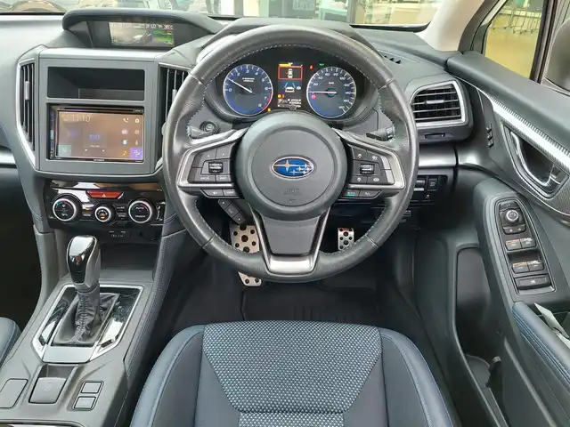 スバル ＸＶ ハイブリッド アドバンス 東京都 2021(令3)年 4.4万km クリスタルホワイトP アイサイトセーフティプラス/ディスプレイオーディオ〔FH-8500DVS〕/　・CD/DVD/　・AM/FMラジオ/　・USB/　・Bluetooth接続/ドライブレコーダー/ETC/ハーフレザーシート/パワーシート/ルーフレール/純正18インチアルミ/プッシュスタート/スマートキー×２/保証書/整備記録簿/取扱説明書