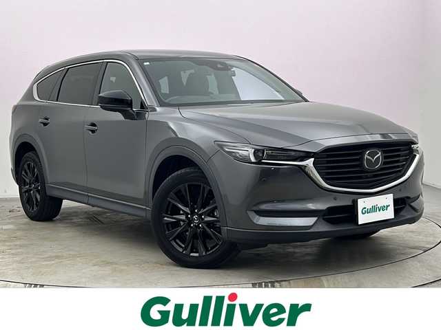 マツダ ＣＸ－８ XD ブラックトーンエディション 宮城県 2021(令3)年 5.9万km マシーングレープレミアムM 純正10.25型ナビ/全方位カメラ/ワイヤレス充電Qi/レーダークルーズコントロール/シートヒーター/前席パワーシート/電動リアゲート/純正19インチアルミホイール/ブラインドスポットモニター/LEDヘッドライト/ステアリングヒーター/ETC/衝突被害軽減システム/レーンキープアシスト/横滑り防止装置/前後ドライブレコーダー/ステアリングスイッチ/キーレスエントリー/オートライト