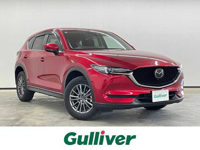 マツダ ＣＸ－５ 20S 長崎県 2020(令2)年 3.9万km ソウルレッドクリスタルM 純正ナビ　フルセグTV　CD/DVD/BT/AUX/ヘッドアップディスプレイ/バックカメラ/全方位モニター/ステアリングスイッチ/クルーズコントロール/プッシュスタート/パーキングセンサー/パワーシート（D席）/シートヒーター（D・N席）/ステアリングヒーター/オートハイビーム/アイドリングストップ/トラクションコントロールシステム（TCS）/レーンキープアシストシステム（LAS）/純正フロアマット/純正17インチAW/スマートキー/スペアキー