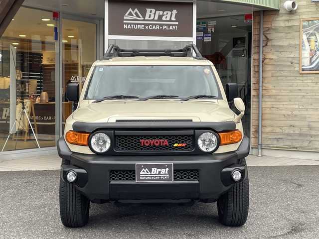 トヨタ ＦＪクルーザー ファイナルエディション 福島県 2018(平30)年 6.2万km ベージュ 特別仕様車/パートタイム4WD/寒冷地仕様/クルーズコントロール/ステアリングスイッチ/純正ルーフラック/前席シートヒーター/シートカバー/ETC2.0