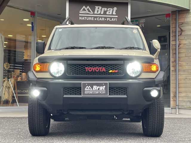 トヨタ ＦＪクルーザー ファイナルエディション 福島県 2018(平30)年 6.2万km ベージュ 特別仕様車/パートタイム4WD/寒冷地仕様/クルーズコントロール/ステアリングスイッチ/純正ルーフラック/前席シートヒーター/シートカバー/ETC2.0