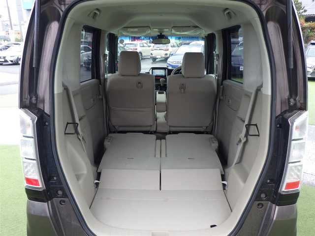 ホンダ Ｎ ＢＯＸ G Lパッケージ 千葉県 2014(平26)年 4.6万km プレミアムブロンズパール CTBA（シティブレーキアクティブシステム）　/左パワースライドドア/純正メモリーナビ/地デジTV/【DVD/CD再生機能　Bluetooth接続】/バックカメラ/ステアリングスイッチ/ウインカーミラー/純正14インチアルミホイル/サイド/カーテンエアバッグ/スマートキー