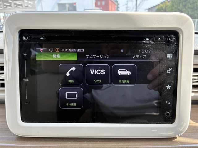スズキ ラパン X 熊本県 2017(平29)年 8万km コフレピンクパールメタリック/ホワイト2トーンルーフ 純正ナビ/【フルセグTV/Bluetooth再生】/全方位モニター/衝突被害軽減ブレーキ