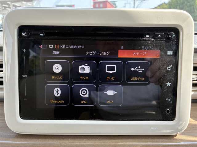 スズキ ラパン X 熊本県 2017(平29)年 8万km コフレピンクパールメタリック/ホワイト2トーンルーフ 純正ナビ/【フルセグTV/Bluetooth再生】/全方位モニター/衝突被害軽減ブレーキ