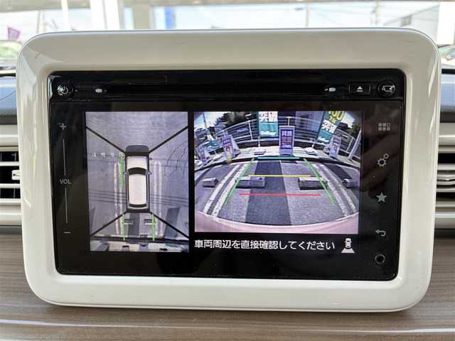 スズキ ラパン X 熊本県 2017(平29)年 8万km コフレピンクパールメタリック/ホワイト2トーンルーフ 純正ナビ/【フルセグTV/Bluetooth再生】/全方位モニター/衝突被害軽減ブレーキ
