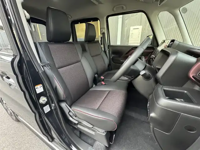 スズキ スペーシア カスタム HYBRID XS 滋賀県 2024(令6)年 0.4万km ブルーイッシュブラックパール3 禁煙車/純正9型ディスプレイオーディオ/（フルセグTV/BT/AppleCarplay/AndroidAuto/FM/AM）/スズキセーフティサポート/・デュアルセンサーブレーキサポートII/・低速時ブレーキサポート（前進・後退）/・誤発進抑制機能（前方・後方）/・車線逸脱警報機能/・車線逸脱抑制機能/・車線維持支援機能/・アダプティブクルーズコントロール（全車速追従・停止保持機能付き）/・標識認識機能/・発進お知らせ機能/・ハイビームアシスト/・パーキングセンサー（前後）/全方位カメラ/ハーフレザーシート/前席シートヒーター/ステアリングヒーター/革巻きステアリング/リアサーキュレーター/LEDヘッドライト/フォグランプ