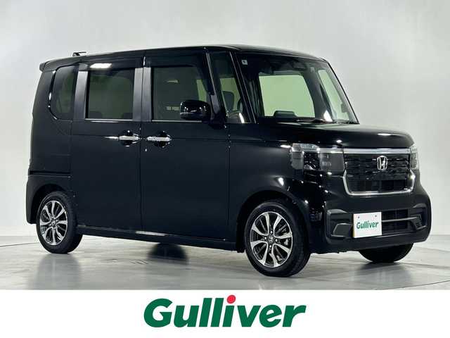 ホンダ Ｎ ＢＯＸ カスタム 佐賀県 2024(令6)年 0.1万km クリスタルブラックパール 純正8インチメモリナビ（VXM-245FEi）/フルセグTV/Bluetooth/バックカメラ/ビルトインETC/前方ドライブレコーダー/両側パワースライドドア/ホンダセンシング/追従型クルーズコントロール/先行車発進お知らせ機能/路外逸脱抑制機能/標識認識機能/電動パーキングブレーキ/オートブレーキホールド