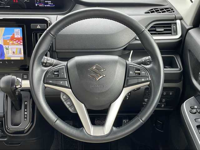 スズキ ソリオ HV MZ 岩手県 2020(令2)年 2万km ピュアホワイトパール 9型ナビ フリップダウン 全周囲C 両側電動スライド ヘッドアップディスプレイ Bluetooth DVD再生 革調シートカバー USB接続 ETC クルーズコントロール ドライブレコーダー シートヒーター 純正15AW スマートキー