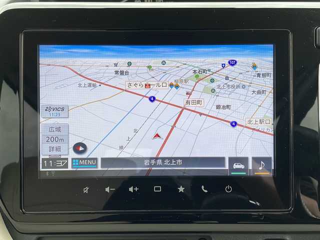 スズキ ソリオ HV MZ 岩手県 2020(令2)年 2万km ピュアホワイトパール 9型ナビ フリップダウン 全周囲C 両側電動スライド ヘッドアップディスプレイ Bluetooth DVD再生 革調シートカバー USB接続 ETC クルーズコントロール ドライブレコーダー シートヒーター 純正15AW スマートキー