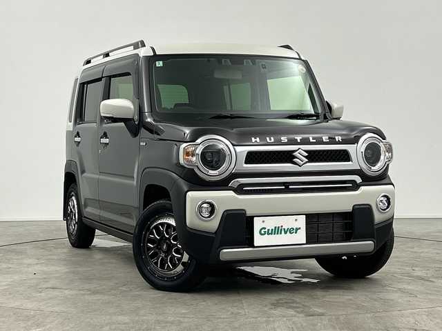スズキ ハスラー Jスタイル Ⅱ 三重県 2024(令6)年 1.9万km アーバンブラウンパールメタリック/ソフトベージュ2トーン 禁煙車/純正ナビ/AM/FM/BT/AppleCarPlay/AndroidAuto/フルセグ/全方位カメラ/レーダークルーズ コントロール/パーキングソナー/オートライト/オートハイビーム/LEDヘッドライト/フォグランプ/ルーフレール /前後ドライブレコーダー/ETC/前席シートヒーター/ステアリングリモコン/社外アルミホイール