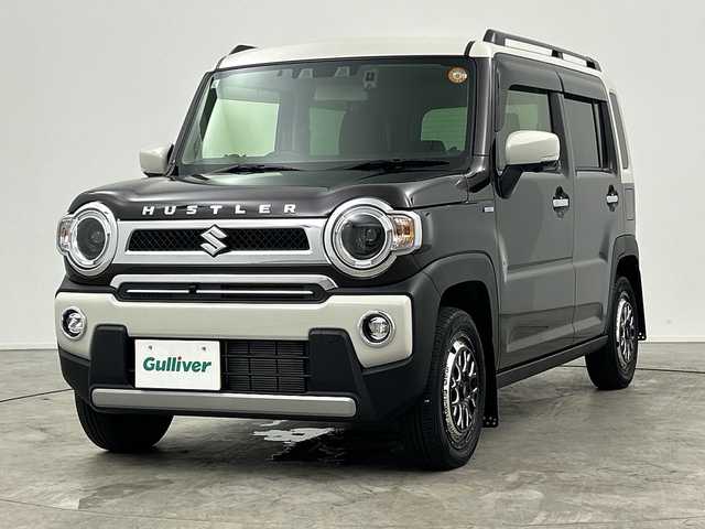 スズキ ハスラー Jスタイル Ⅱ 三重県 2024(令6)年 1.9万km アーバンブラウンパールメタリック/ソフトベージュ2トーン 禁煙車/純正ナビ/AM/FM/BT/AppleCarPlay/AndroidAuto/フルセグ/全方位カメラ/レーダークルーズ コントロール/パーキングソナー/オートライト/オートハイビーム/LEDヘッドライト/フォグランプ/ルーフレール /前後ドライブレコーダー/ETC/前席シートヒーター/ステアリングリモコン/社外アルミホイール