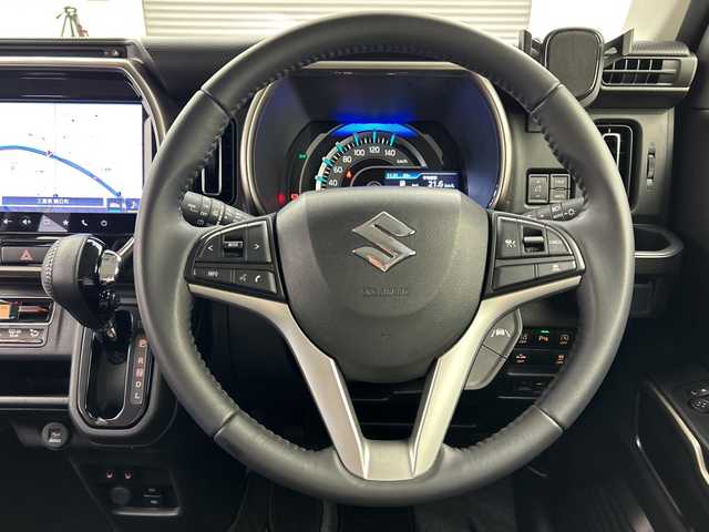 スズキ ハスラー Jスタイル Ⅱ 三重県 2024(令6)年 1.9万km アーバンブラウンパールメタリック/ソフトベージュ2トーン 禁煙車/純正ナビ/AM/FM/BT/AppleCarPlay/AndroidAuto/フルセグ/全方位カメラ/レーダークルーズ コントロール/パーキングソナー/オートライト/オートハイビーム/LEDヘッドライト/フォグランプ/ルーフレール /前後ドライブレコーダー/ETC/前席シートヒーター/ステアリングリモコン/社外アルミホイール