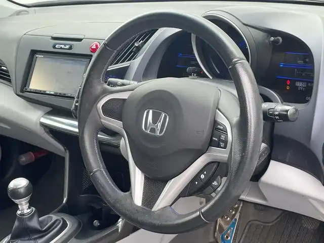 ホンダ ＣＲ－Ｚ α 千葉県 2010(平22)年 5.1万km ホライゾンターコイズパール ６ＭＴ　無限リアスポイラー　１６インチアルミホイール　ナビＡＶＩＣ－ＨＲＺ９００　クルコン　ＥＴＣ　ＴＶ　スマートキー　ＩＭＡ　パワーステアリング パワーウィンドウ 記録簿　保証書　取説