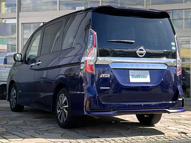 日産 セレナ ハイウェイスター V 静岡県 2020(令2)年 6.8万km アズライトブルー 純正SDナビ/・CD/・DVD/・フルセグＴＶ/・Bluetooth/・USB/・AM/・FM/主要装備/・後席モニター/・両側パワスラ/プロパイロット/・衝突軽減/・レーンキープ/・追従クルコン/・BSM/・コーナーセンサー前後/・全方位カメラ/・ETC/・ドラレコ前/・デジタルインナーミラー/・電動パーキングブレーキ/・オートホールド/・ハンズフリー/・LEDヘッドライト/・オートハイビーム/・フォグランプ