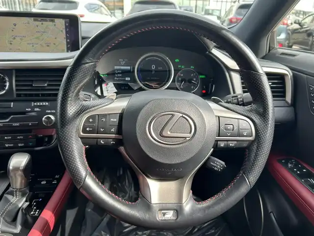 レクサス ＲＸ 450h Fスポーツ 道南・函館 2016(平28)年 4.5万km ホワイトノーヴァガラスフレーク /純正ナビ//パノラマルーフ//マークレビンソン//TRDエアロ//ドライブレコーダー//フルセグTV//ハンドルウォーマ//バックカメラ//シートヒーター//ベンチレーション//パワーバックドア//レーダークルーズコントロール//ETC2.0//新車時保証書//取扱説明書